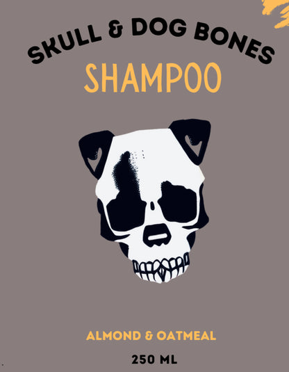 Skull & Dog Bones Dog Shampoo - Animal Pet Care - Grooming