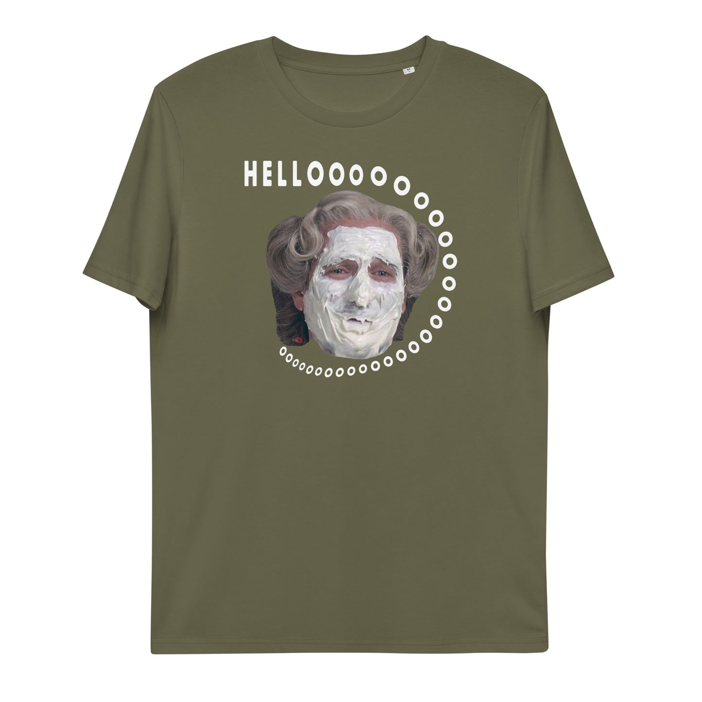 Hello Mrs Doubtfire KiSS Unisex organic cotton t-shirt - Robin Williams - Comedian