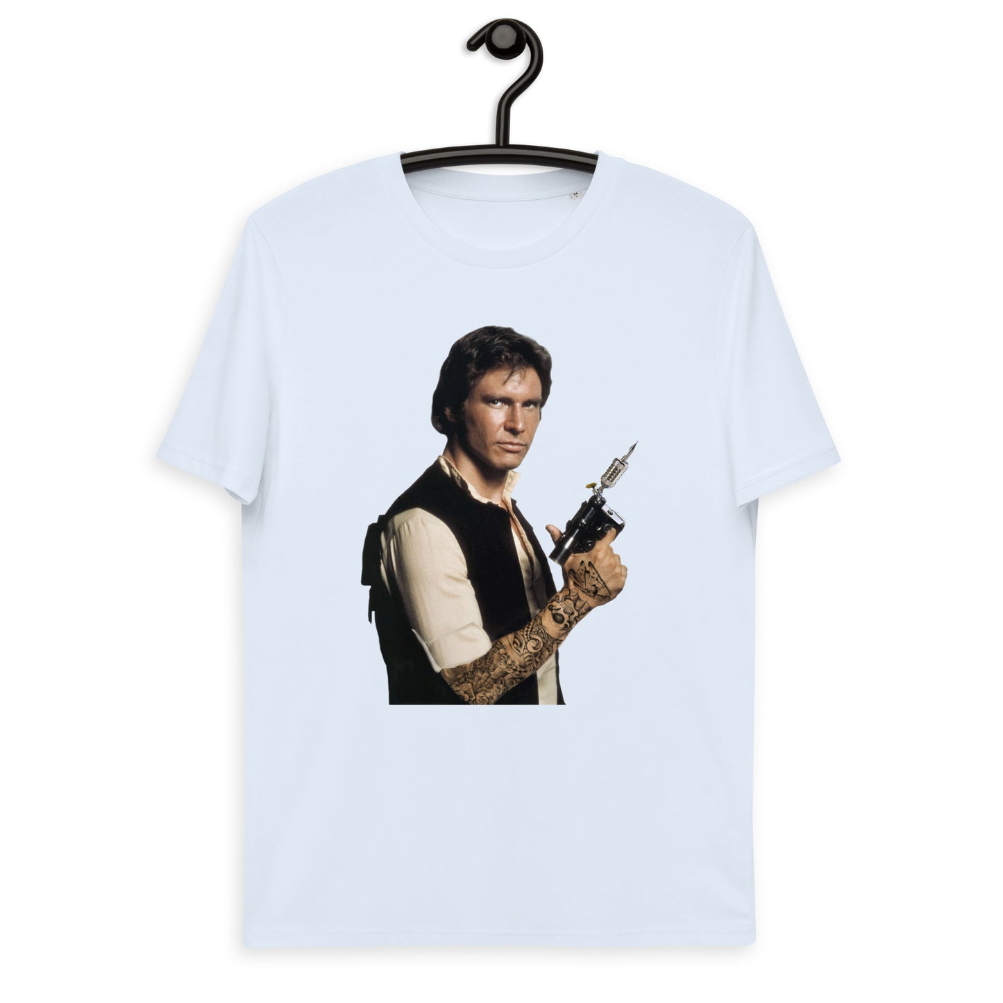 Han Solo Tattoo KiSS Unisex organic cotton t-shirt - Tatooine Star Wars Ink