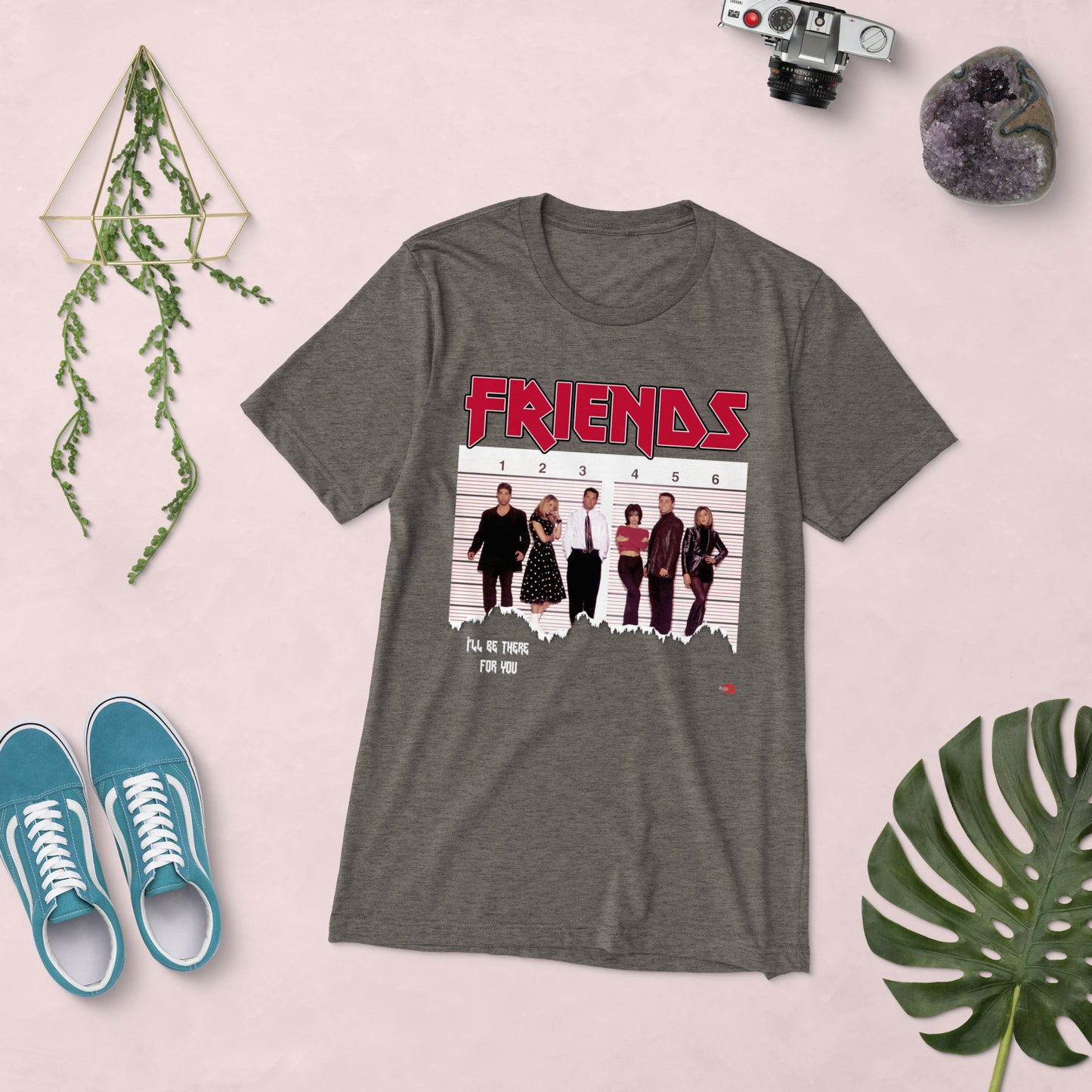Friends 'Band Tee' Tour 94 KiSS Short sleeve t-shirt - New York City Tour Rock theme tv show