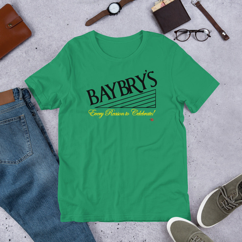 Baybry's KiSS Unisex t-shirt - Zac Efron We are your Friends Green Champagne Retro