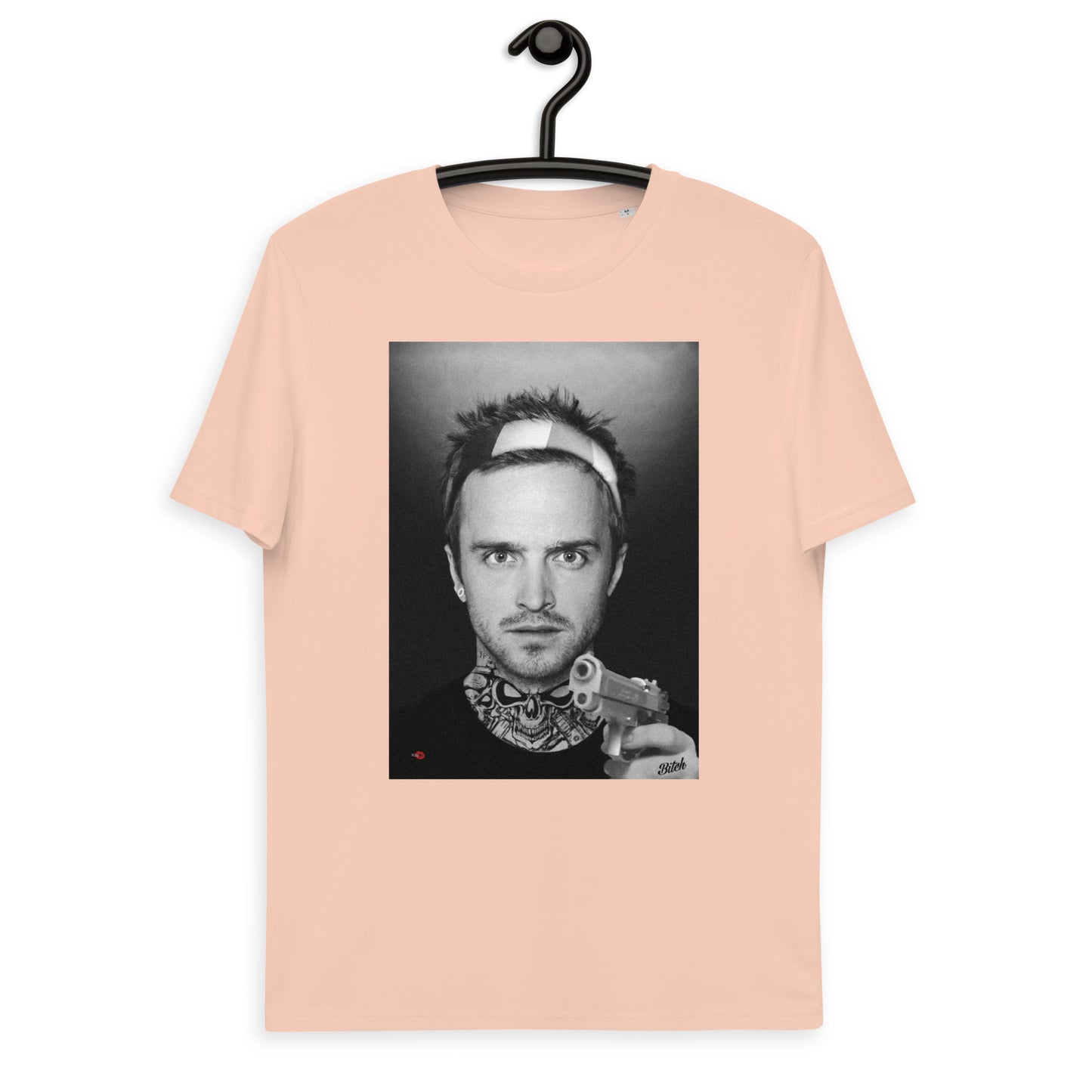 Pinkman KiSS Unisex organic cotton t-shirt - Jesse Breaking Bad show inspired Tattooed