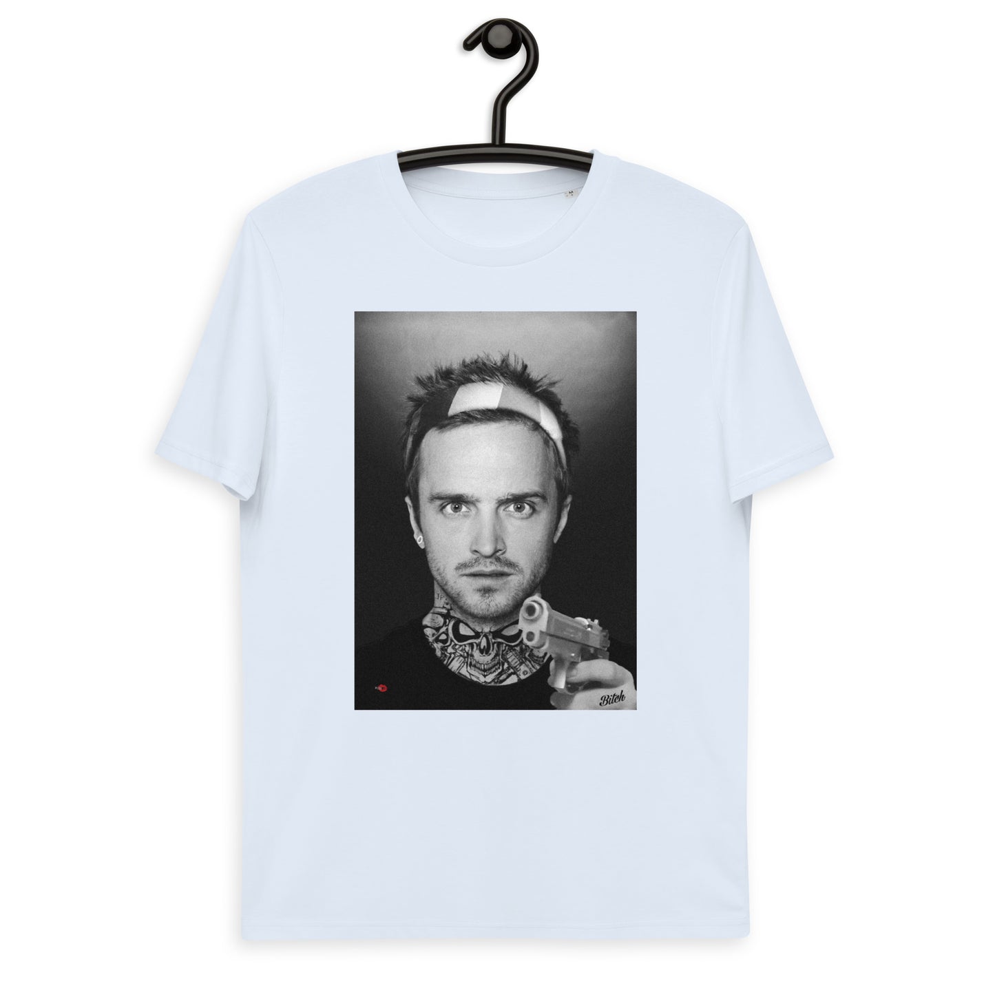 Pinkman KiSS Unisex organic cotton t-shirt - Jesse Breaking Bad show inspired Tattooed