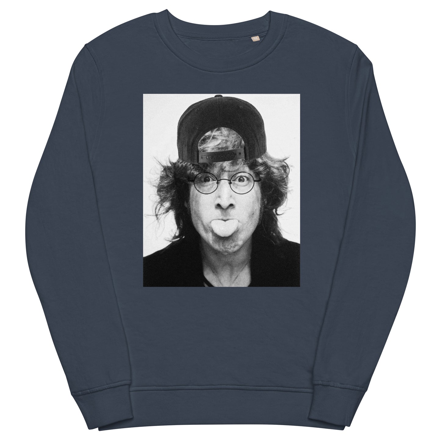 John Lennon SnapBack KiSS Unisex organic sweatshirt - Beatles music