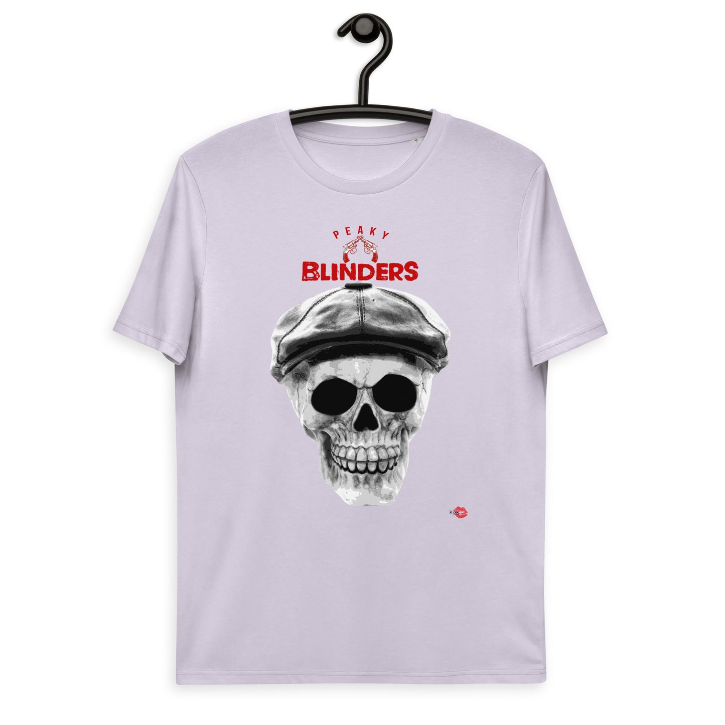 Peaky Blinders Skull KiSS Unisex organic cotton t-shirt - Tommy Shelby inspired tv show