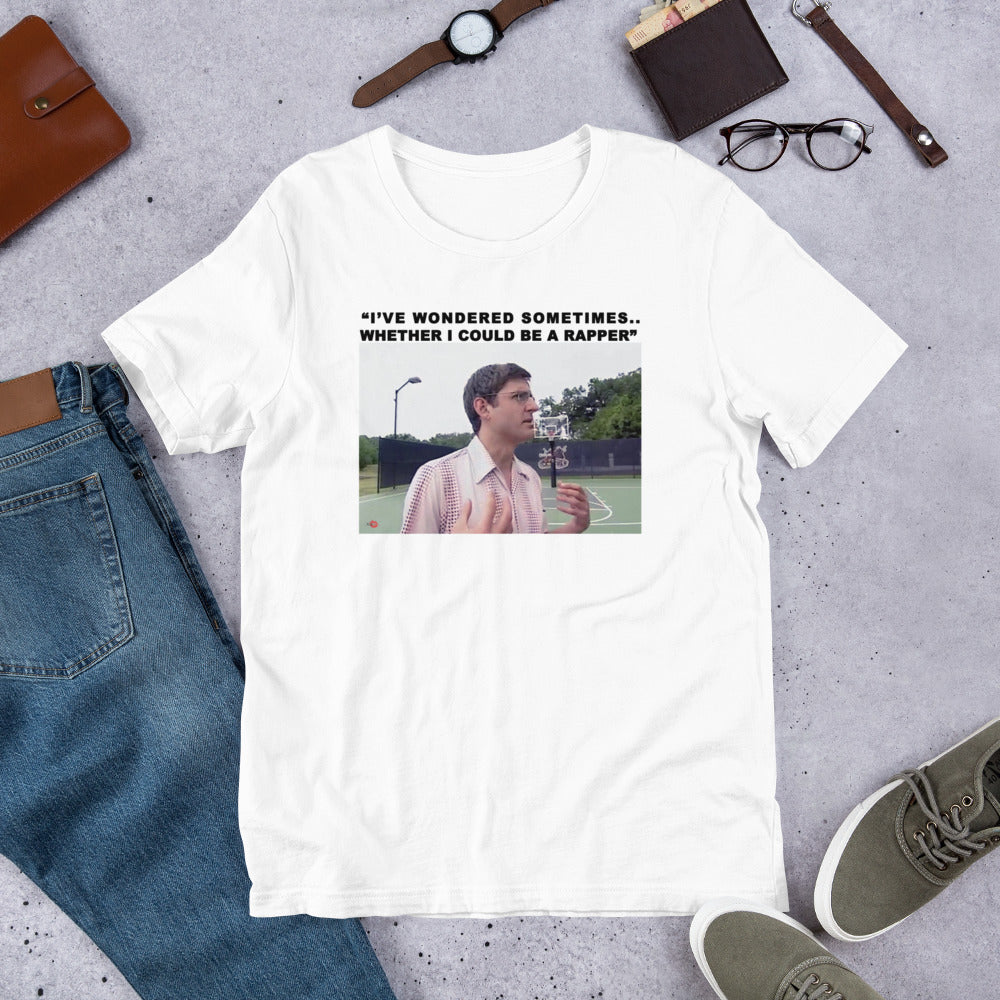Louis Theroux Rap Quote KiSS Unisex t-shirt - Documentary funny