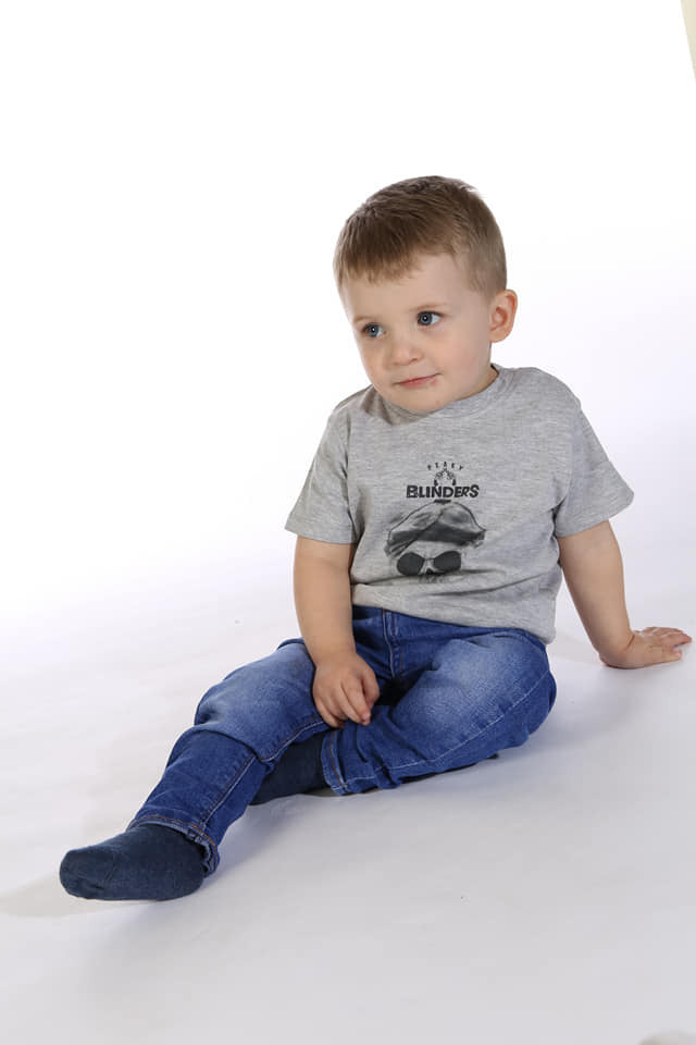 Peaky Skull KiSS KIDS T-Shirt - Tommy Shelby Blinders inspired - Cool Toddler Style - Skulls Matching