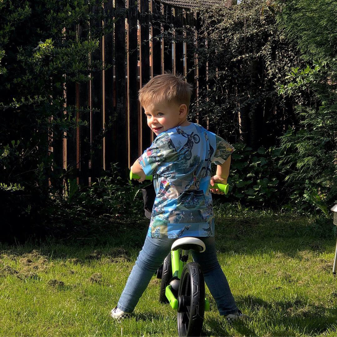 MotoX KiSS KiDS All Over T-Shirt - Motocross Dirt Bike - Motorbike - Tyler Durden Inspired - Cool toddler
