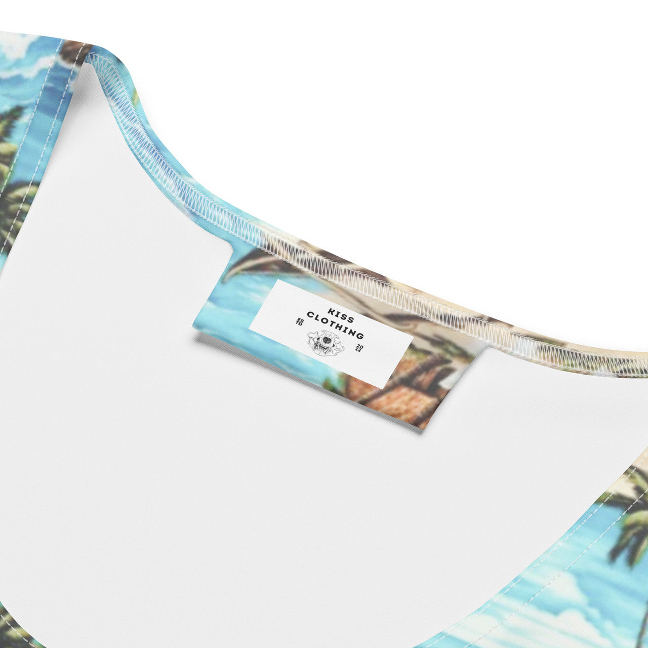 Hawaiian Island KiSS Sublimation Cut & Sew Dress - Friends Rachel Green Inspired Summer Beach Episode