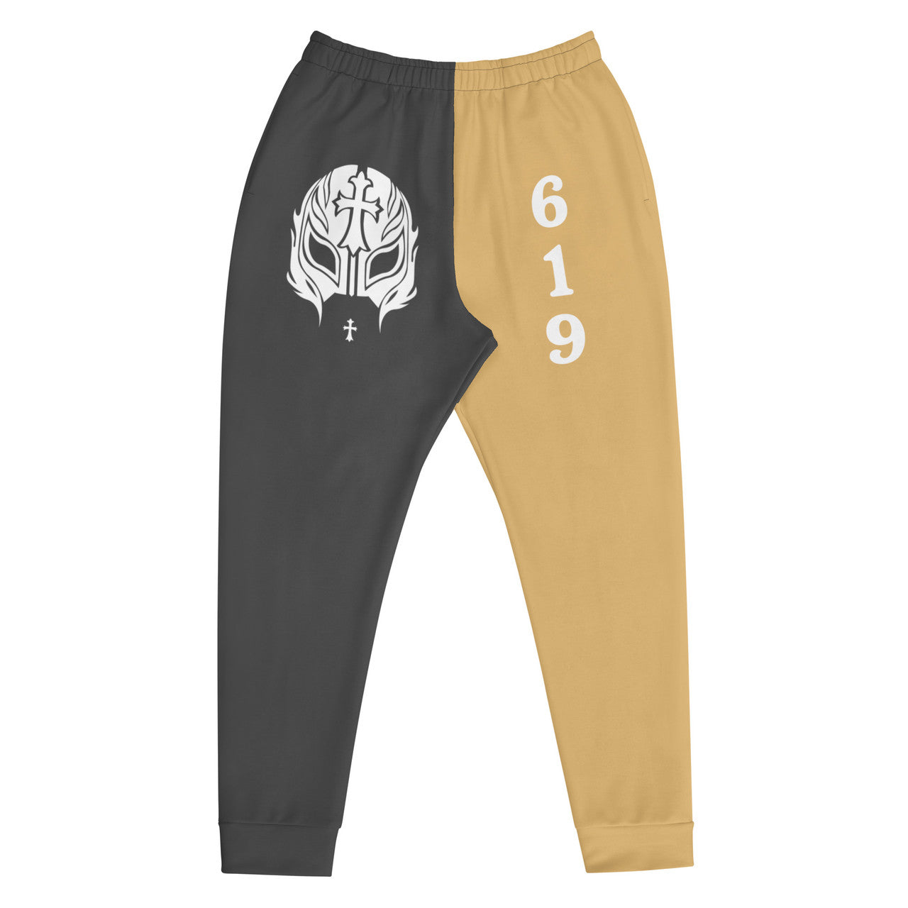 Rey Mysterio Inspired KiSS Men's Joggers - Sports Wrestling 619 Mexico