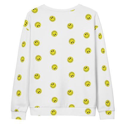 90s Smiley Face KiSS Unisex Sweatshirt - Phoebe Buffay Friends inspired