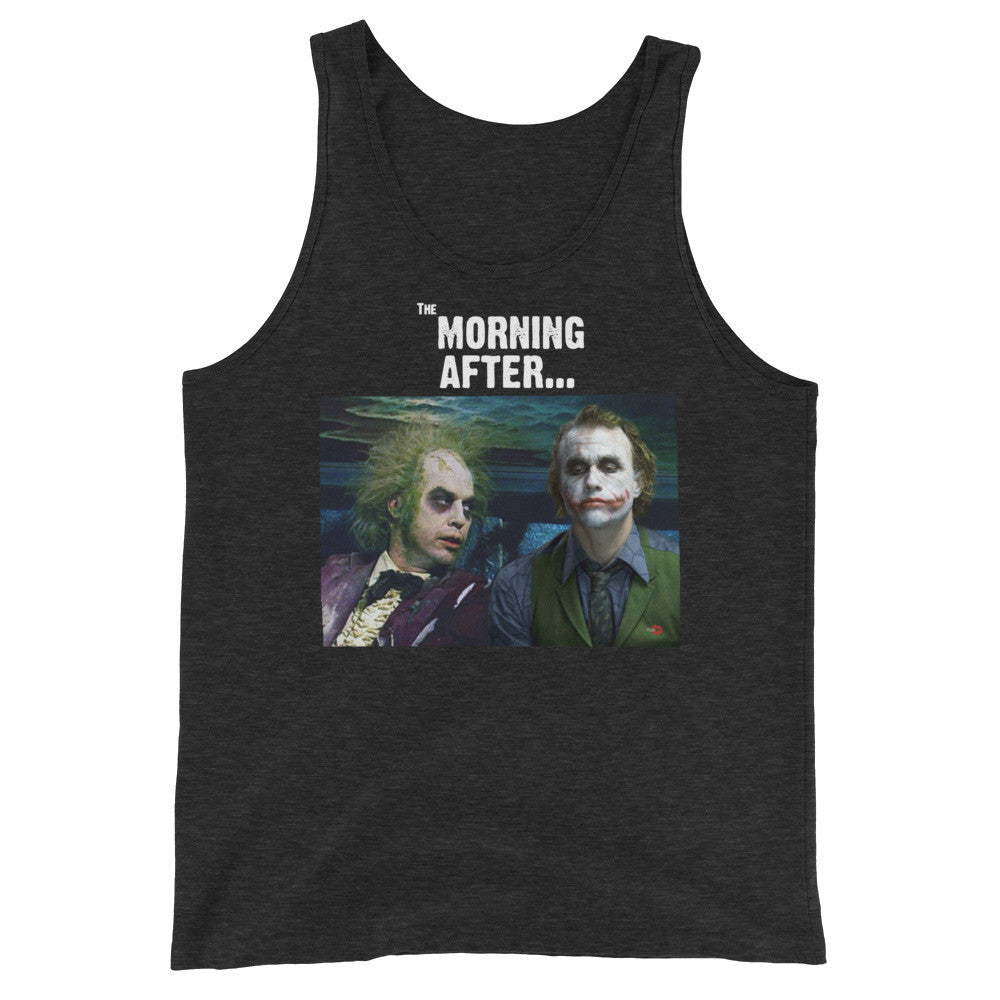 Beetlejuice Joker KiSS Unisex Tank Top - The Morning After Funny