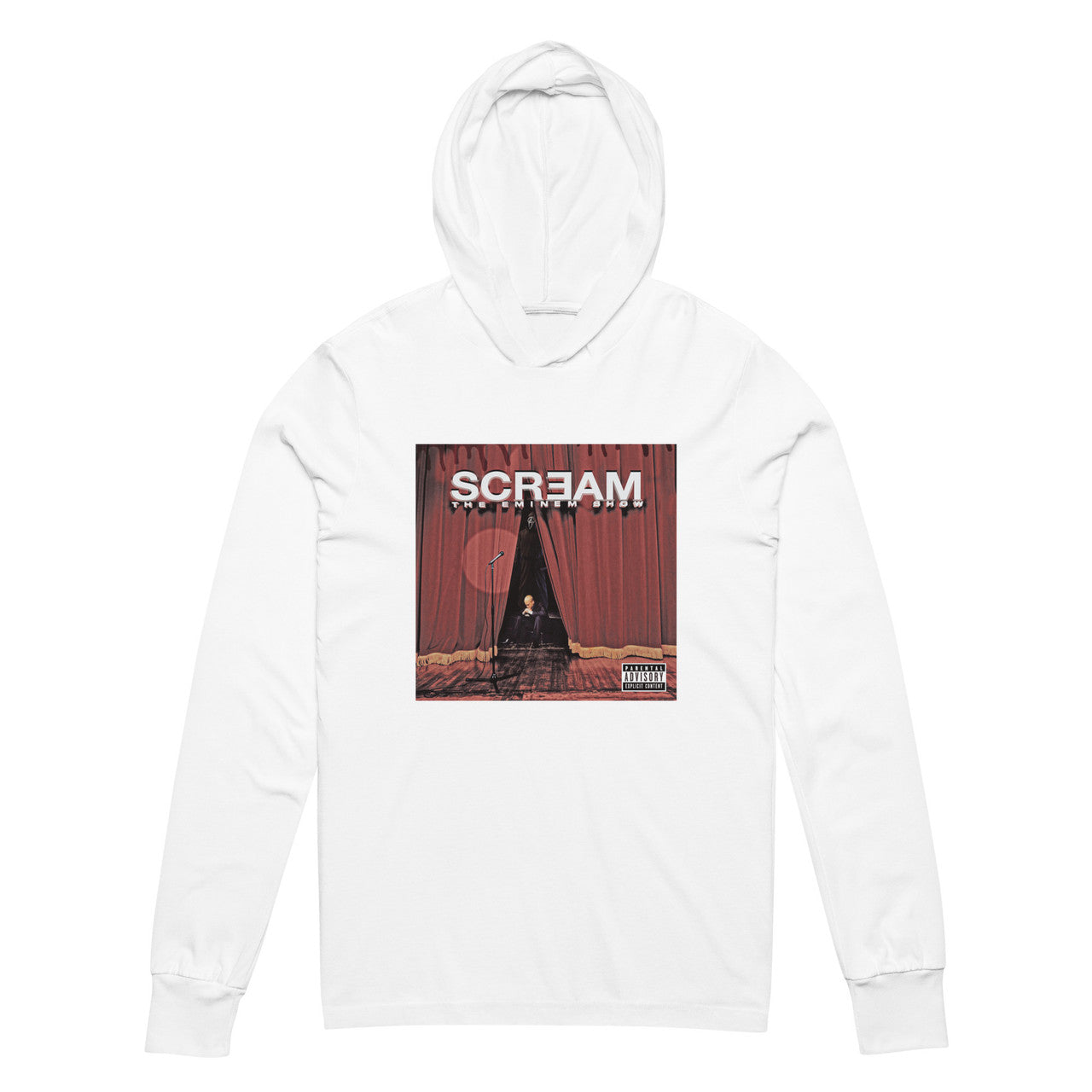 Scream Show KiSS Hooded long-sleeve tee - Eminem Marshall slasher music movie cross