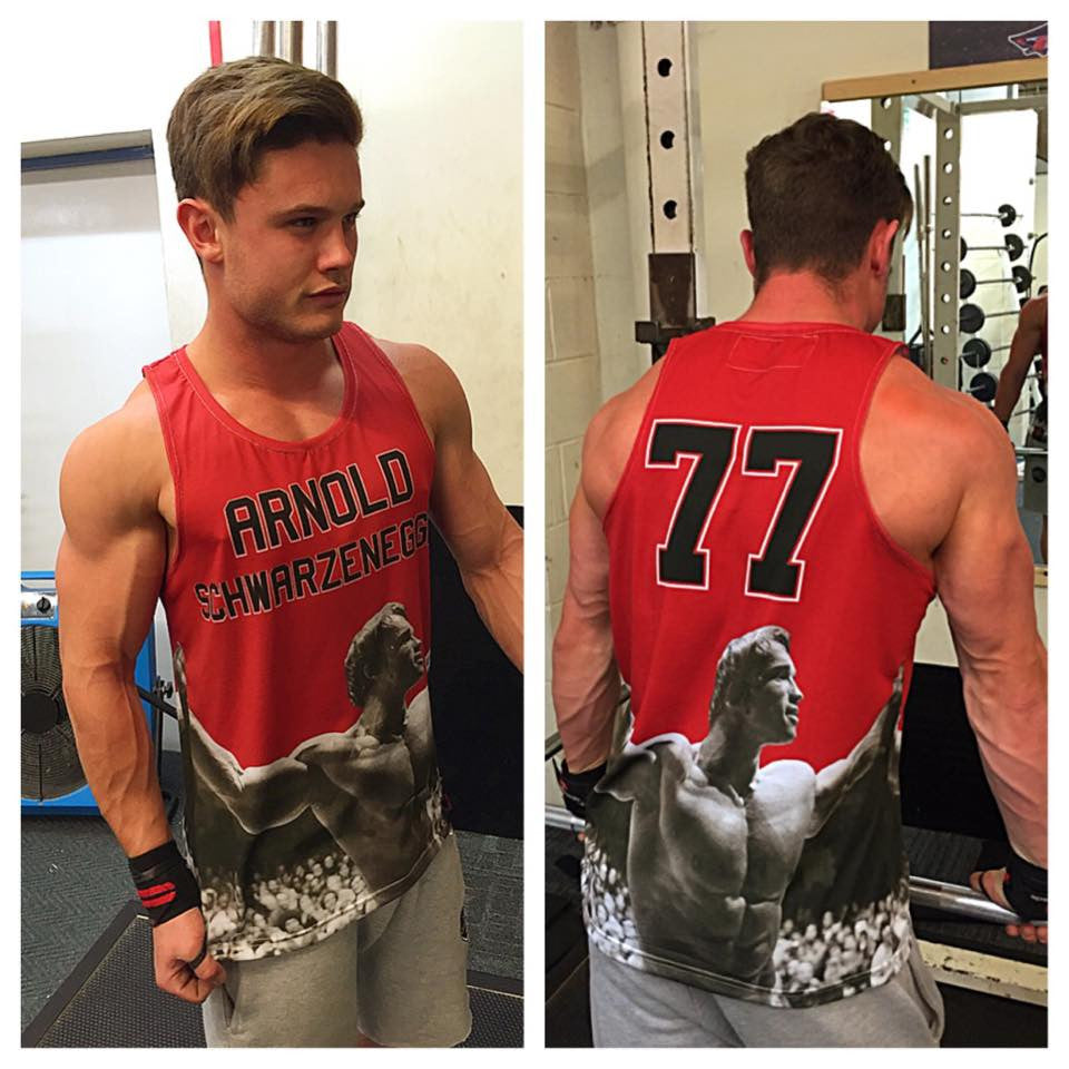 Arnie 77 KiSS Vest - Arnold Schwarzenegger Gym - Fitness Motivation - Icon - Gift Idea Gymwear