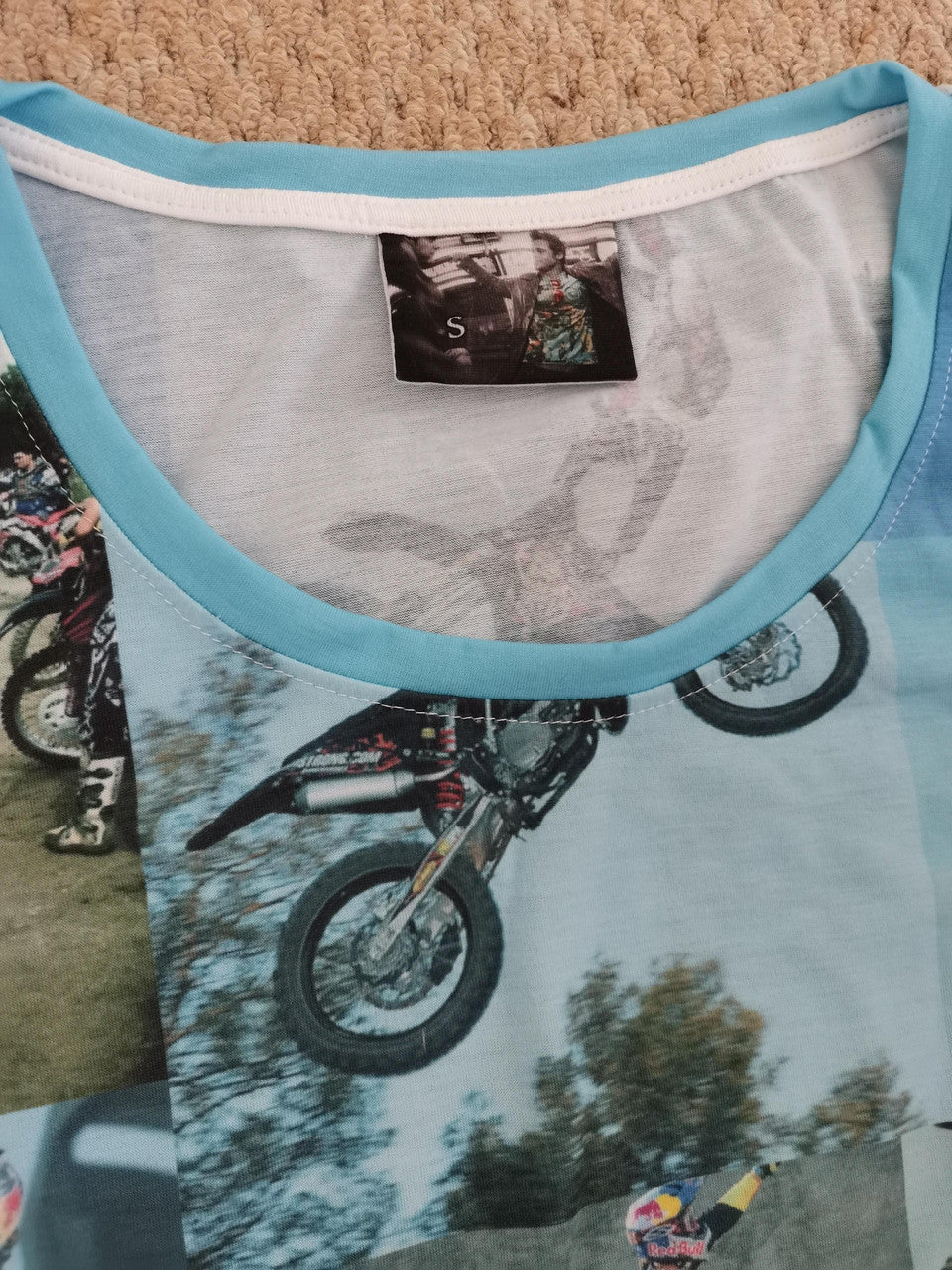 Fight Club MotoX KiSS Vest - Motocross Dirt Bike - Motorbike - Tyler Durden Inspired - men's gift, present for biker Brad Pitt