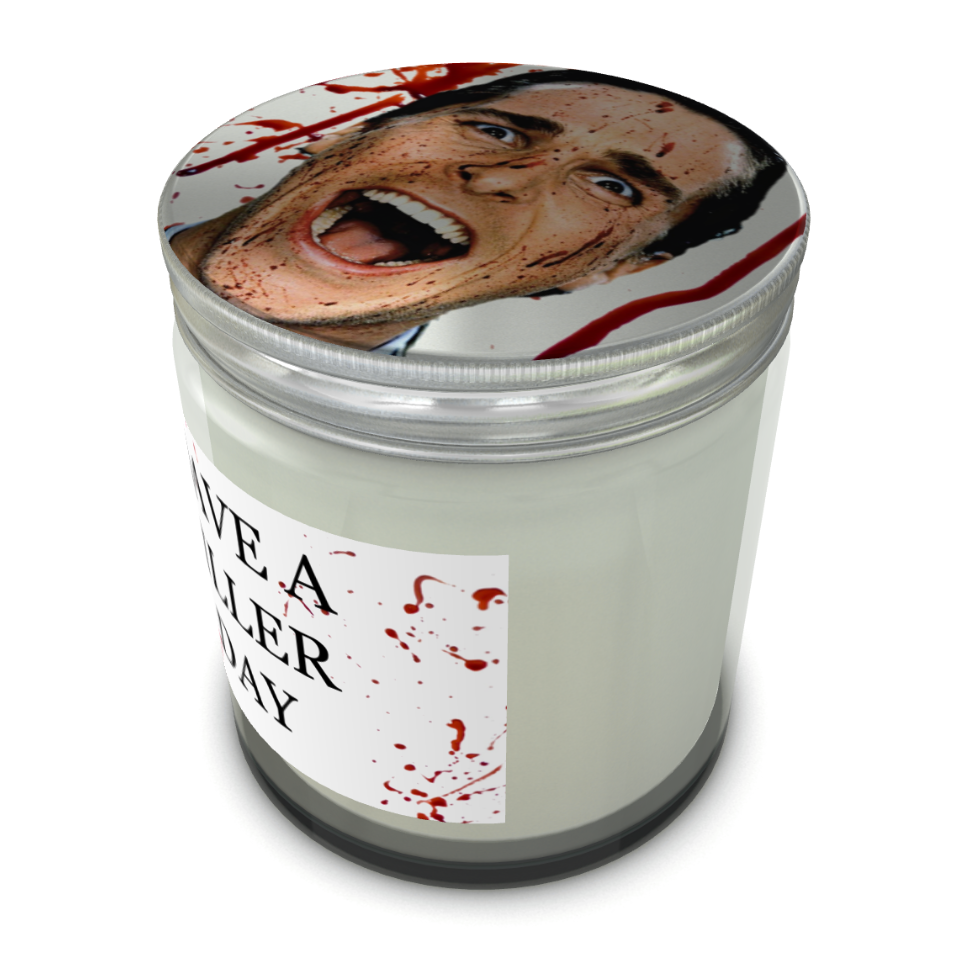 Have a Killer Day KiSS Handmade Candle - American Psycho - Citrus Floral Musk Scents - Bateman