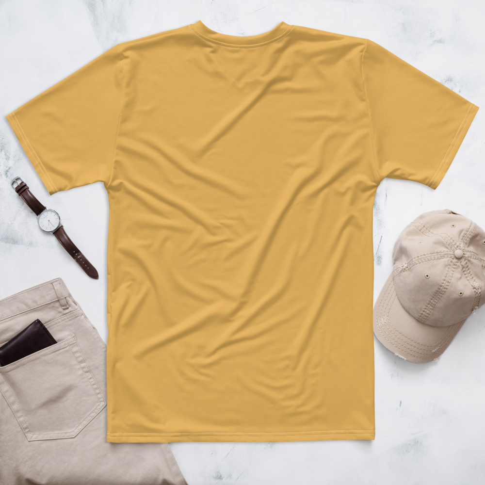 Bee Healthy KiSS T-Shirt - Fight Club Movie Inspired - Tyler Durden - Brad Pitt - Yellow Tee Eat Your Honey - Gift Cosplay