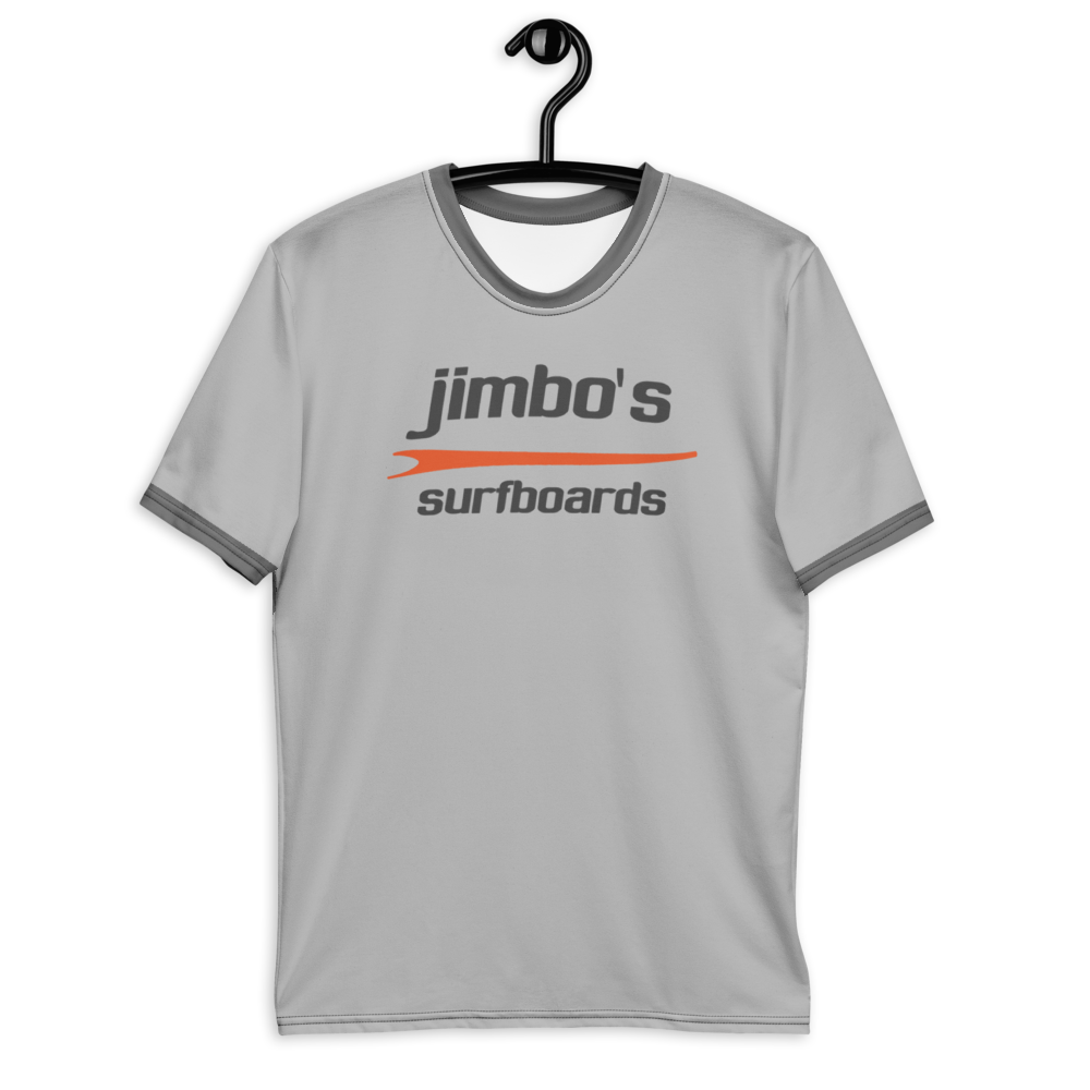 Jimbo's Surfboards KiSS Ringer T-Shirt - Friends - Chandler Bing inspired - TV Show - Surf