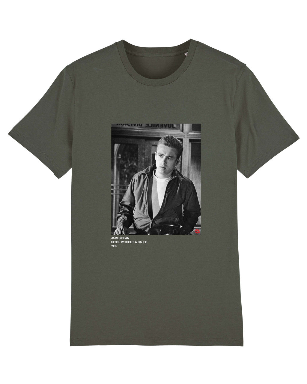 James Dean 1955 KiSS T-Shirt - Rebel Without a Cause - 50s movie - Classic - Icon
